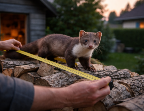Hvor stor er en husmår? Præcise svar om mål og udseende